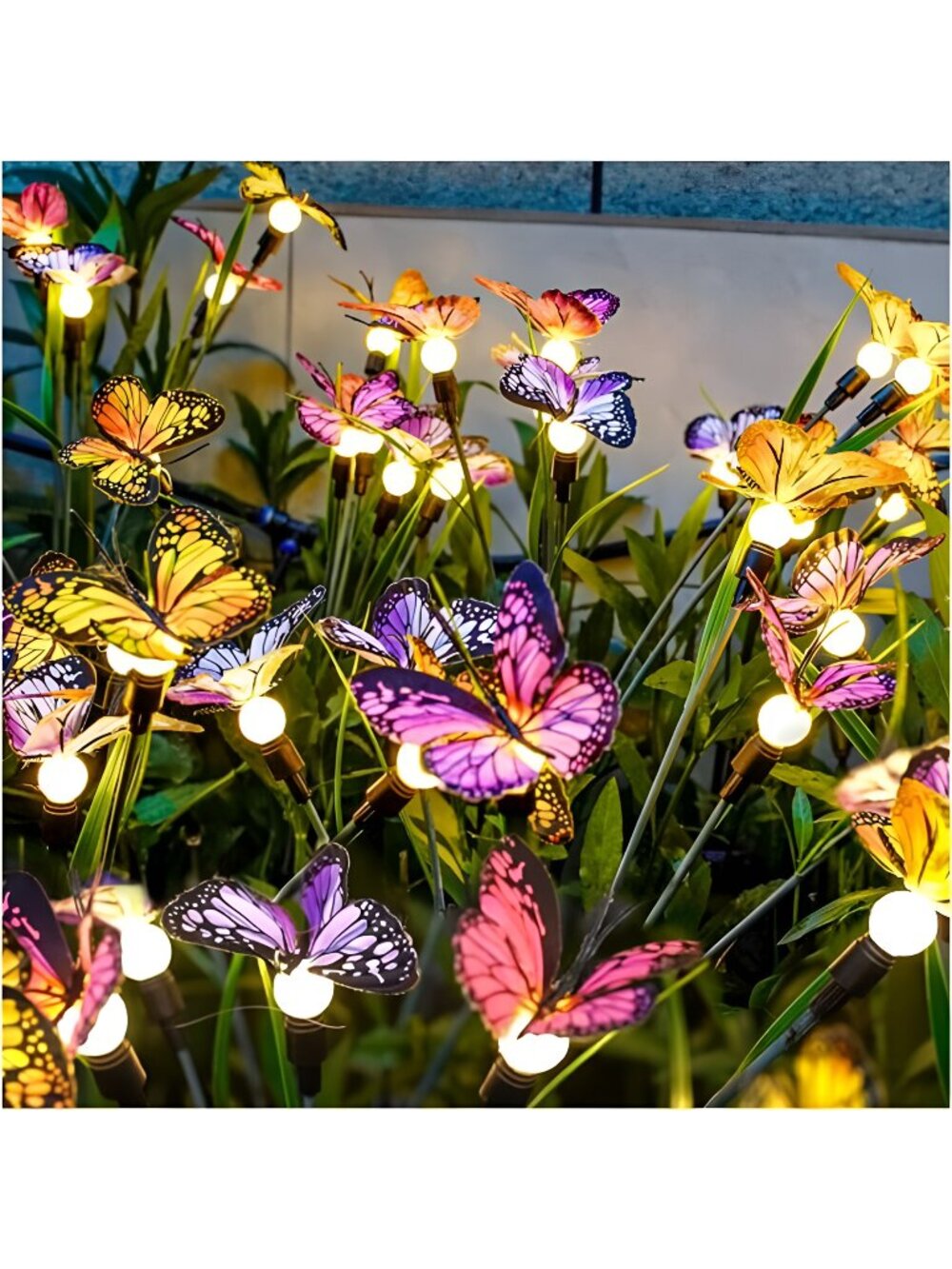 Solar Garden Lights - Swaying Butterfly Light, Swaying in The Wind